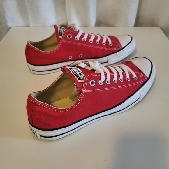 s-l400.jpg Converse Chuck Taylor All Star Low Top, Unisex Sneakers, Shoes Size 12, Red